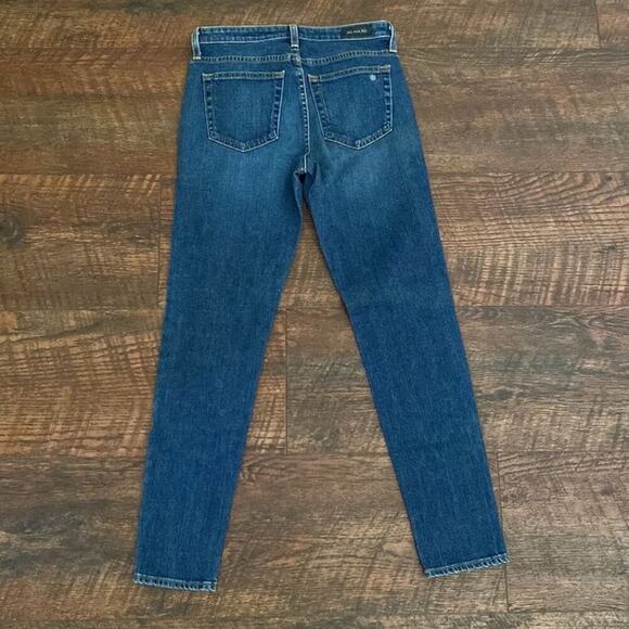 AG Adriano Goldschmied x Alexa Chung Jeans Skinny Medium Wash Blue Denim Size 27 - Picture 3 of 10